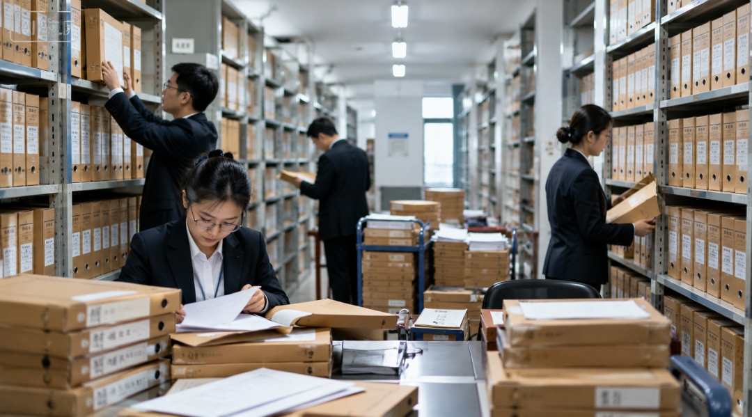 智慧档案室自主存取档案
